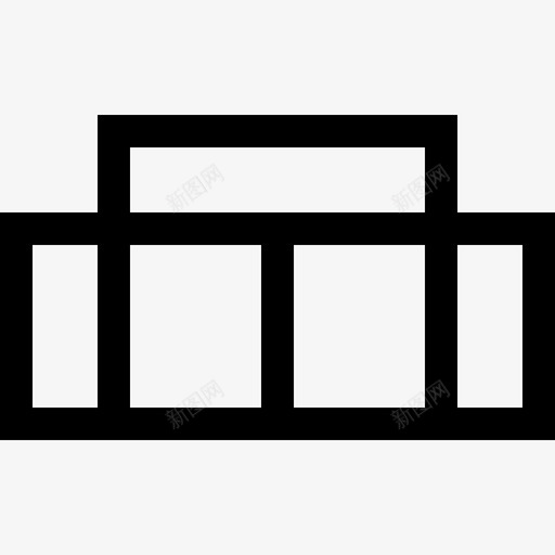 沙发家具顶视图2线性图标svg_新图网 https://ixintu.com 家具顶视图2 沙发 线性