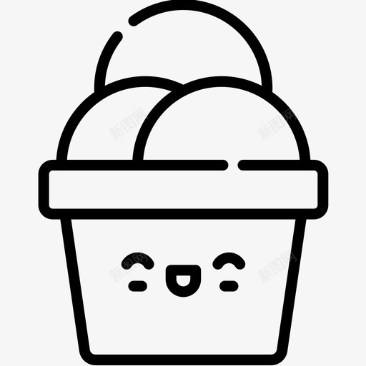 冰淇淋糖果店3线性颜色图标svg_新图网 https://ixintu.com 冰淇淋 糖果店3 线性颜色