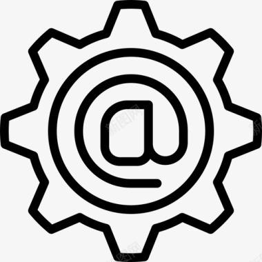 电子邮件技术支持21直拨图标图标