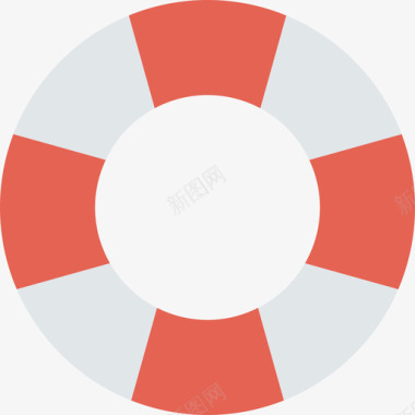 救生员商务和办公15公寓图标图标