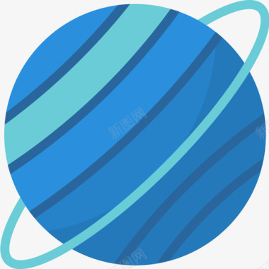 天王星空间85平坦图标图标