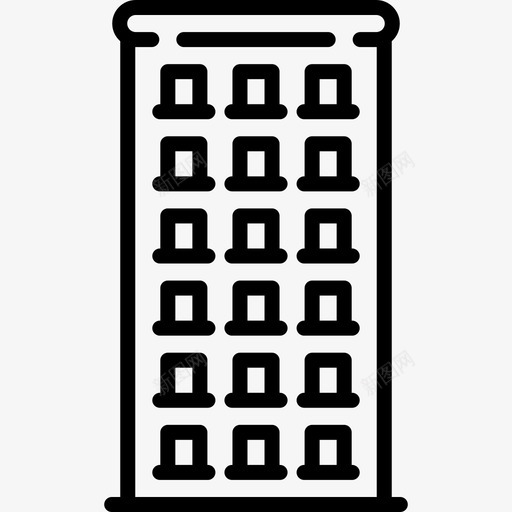 住宅冬季小镇4线性图标svg_新图网 https://ixintu.com 住宅 冬季小镇4 线性