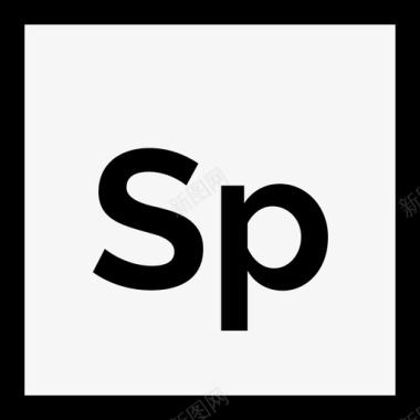 Sparkadobe徽标4线性图标图标