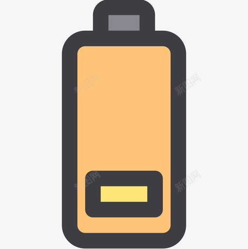 低电池其他49线性颜色图标svg_新图网 https://ixintu.com 低电池 其他49 线性颜色