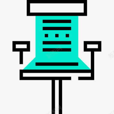 办公椅工作场所17单色图标图标