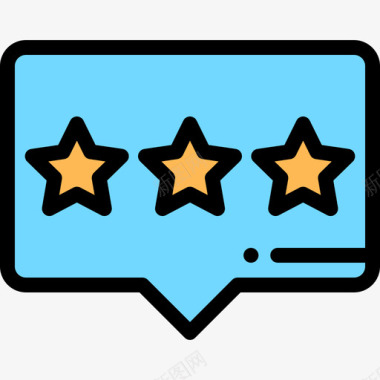 评级客户评论2线性颜色图标图标