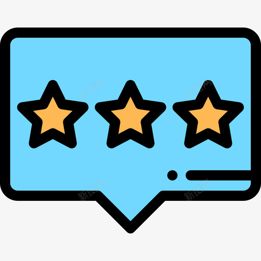 评级客户评论2线性颜色图标svg_新图网 https://ixintu.com 客户评论2 线性颜色 评级