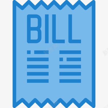 比尔购物104蓝色图标图标