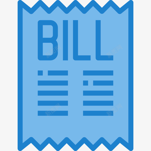 比尔购物104蓝色图标svg_新图网 https://ixintu.com 比尔 蓝色 购物104