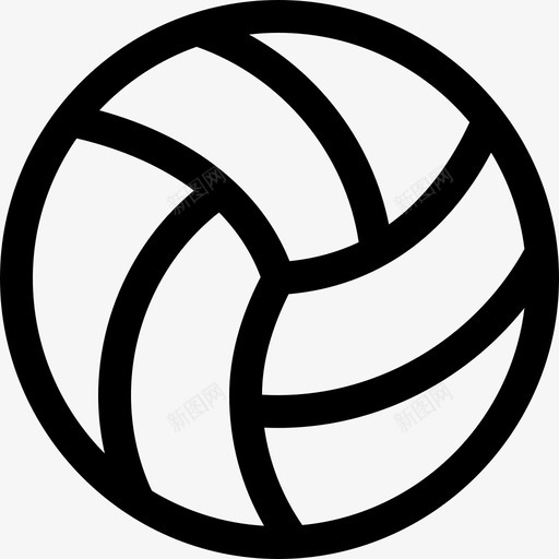 排球大学七年级直系图标svg_新图网 https://ixintu.com 大学七年级 排球 直系