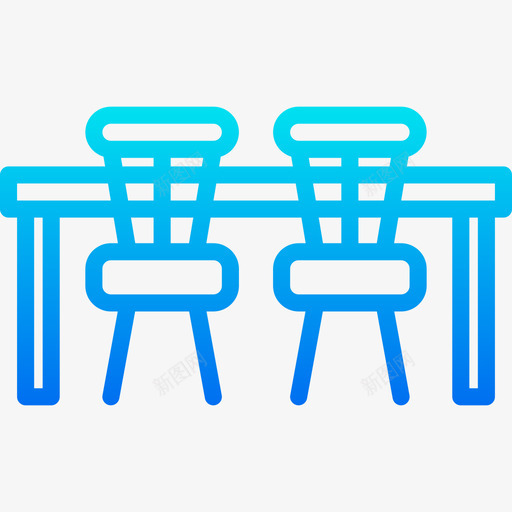 厨房餐桌家具和家用10坡度图标svg_新图网 https://ixintu.com 厨房餐桌 坡度 家具和家用10