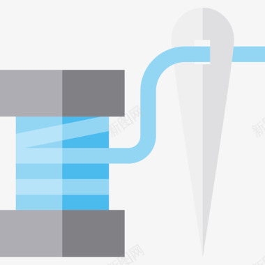 缝纫线33平头图标图标