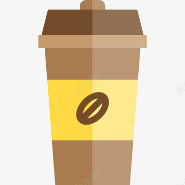 咖啡杯咖啡33扁平图标图标