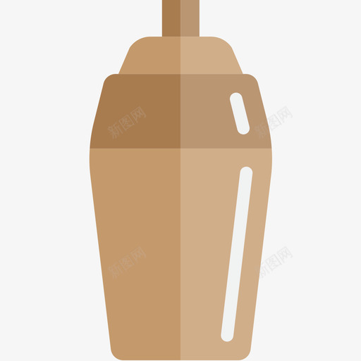 摇壶咖啡32平的图标svg_新图网 https://ixintu.com 咖啡32 平的 摇壶