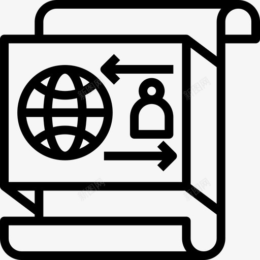 全球网格文件和文件20线性图标svg_新图网 https://ixintu.com 全球网格 文件和文件20 线性