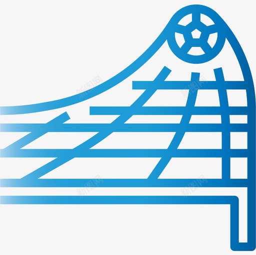 进球足球26梯度图标svg_新图网 https://ixintu.com 梯度 足球26 进球