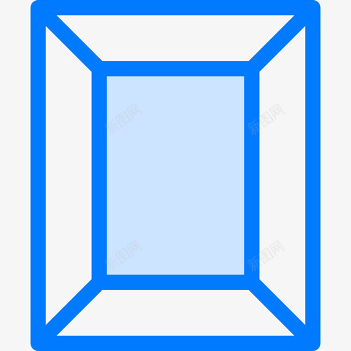 相框照片7蓝色图标svg_新图网 https://ixintu.com 照片7 相框 蓝色