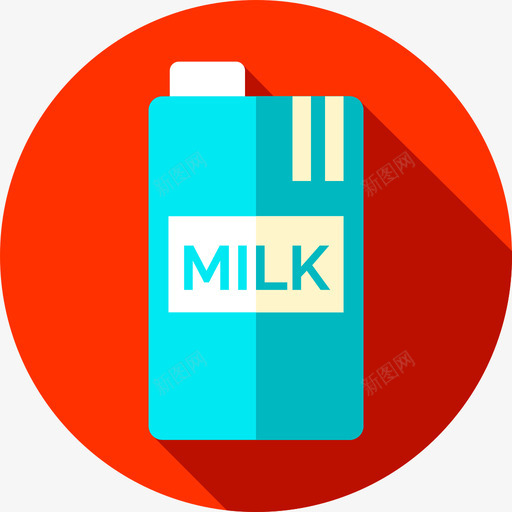 牛奶早晨常规淡牛奶图标svg_新图网 https://ixintu.com 早晨常规 淡牛奶 牛奶