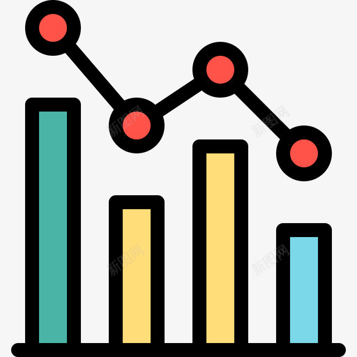 公文包营销seo15线性颜色图标svg_新图网 https://ixintu.com 公文包 线性颜色 营销seo15