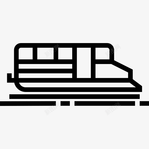 火车运输48直线图标svg_新图网 https://ixintu.com 火车 直线 运输48