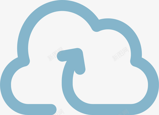 云网络和数据库12平面图标图标