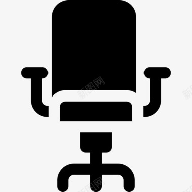 办公椅家具21填充图标图标