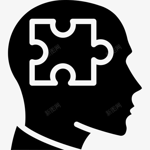 拼图人力资源36填充图标svg_新图网 https://ixintu.com 人力资源36 填充 拼图