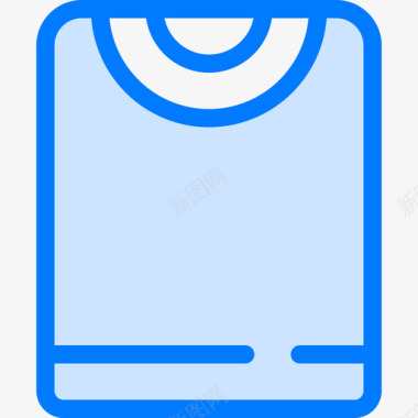 毛衣衣服57蓝色图标图标