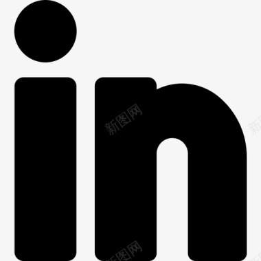 Linkedin社交网络13已填充图标图标