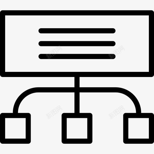 层级结构业务154线性图标svg_新图网 https://ixintu.com 业务154 层级结构 线性