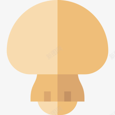 蘑菇秋季34扁平图标图标