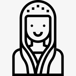 蒙古族服装蒙古族民族服装2直系图标高清图片