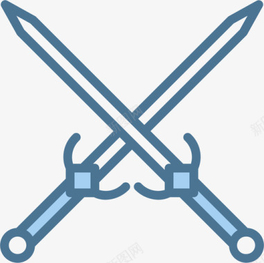 剑武器3蓝色图标图标