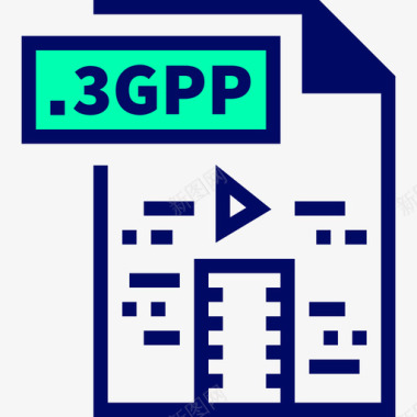 3gpp文件24绿影图标图标