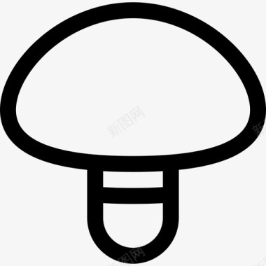 蘑菇烧烤7直系图标图标