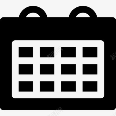 日历日历和日期3已填充图标图标