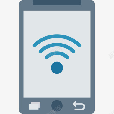 Wifi移动智能设备平板图标图标