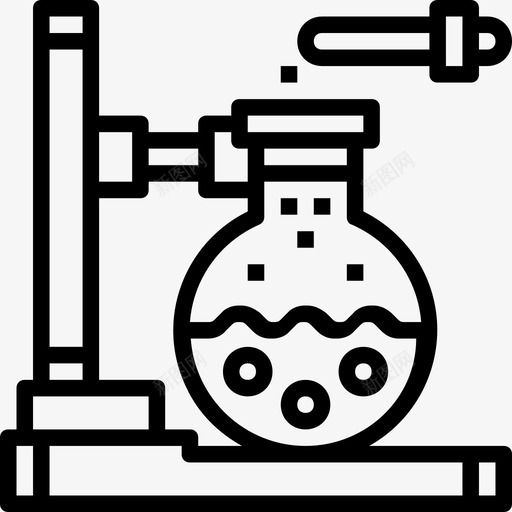 试管药物18线性图标svg_新图网 https://ixintu.com 线性 药物18 试管