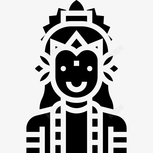 帕瓦蒂印度教神3铭文图标svg_新图网 https://ixintu.com 印度教神3 帕瓦蒂 铭文