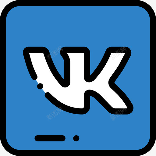 VK社会平均值35线性颜色图标svg_新图网 https://ixintu.com VK 社会平均值35 线性颜色