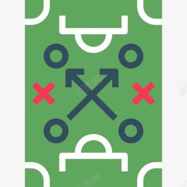 策略足球元素2平局图标图标