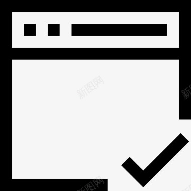 浏览器编程19线性图标图标
