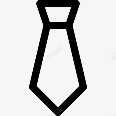领带衣服44直系图标图标