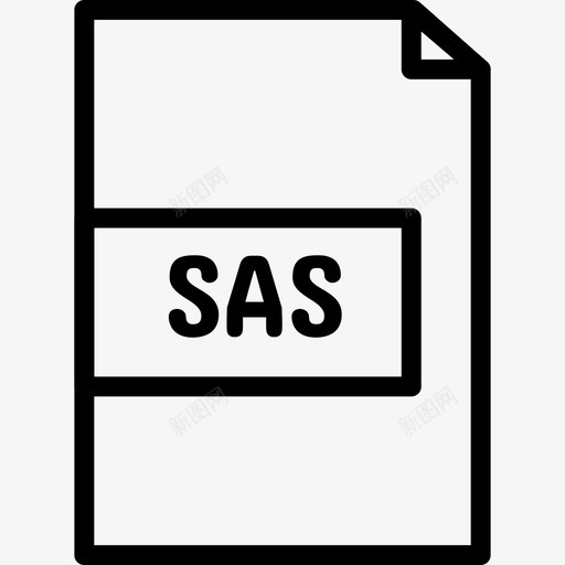 Sas技术14线性图标svg_新图网 https://ixintu.com Sas 技术14 线性