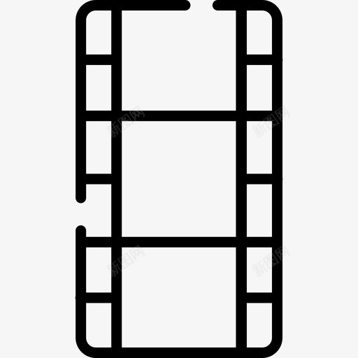 胶片相机接口18线性图标svg_新图网 https://ixintu.com 相机接口18 线性 胶片