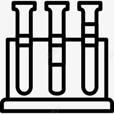 化学科学35线性图标图标