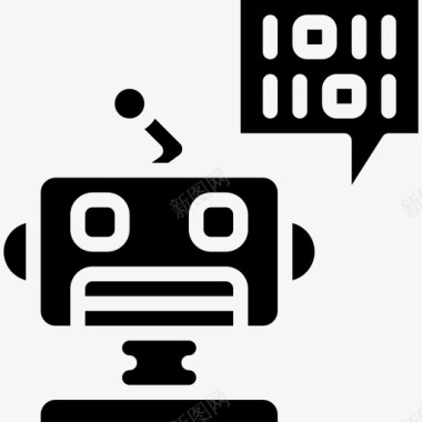 机器人人工智能23填充图标图标