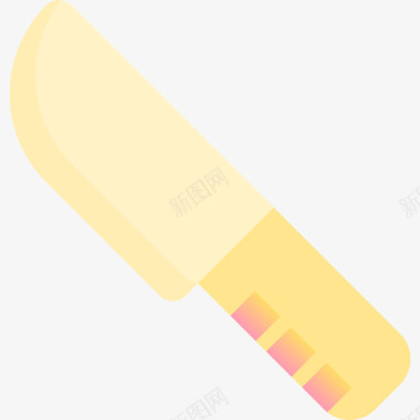 刀烧烤13黄色图标图标