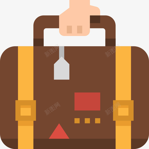 行李旅行121平的图标svg_新图网 https://ixintu.com 平的 旅行121 行李