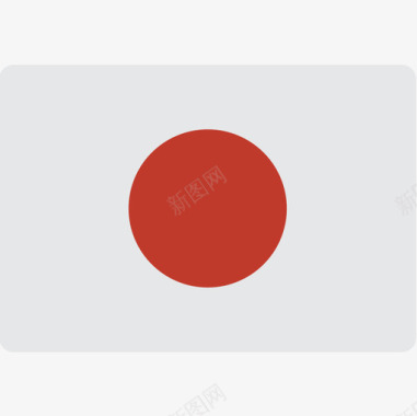 日本国旗15平图标图标